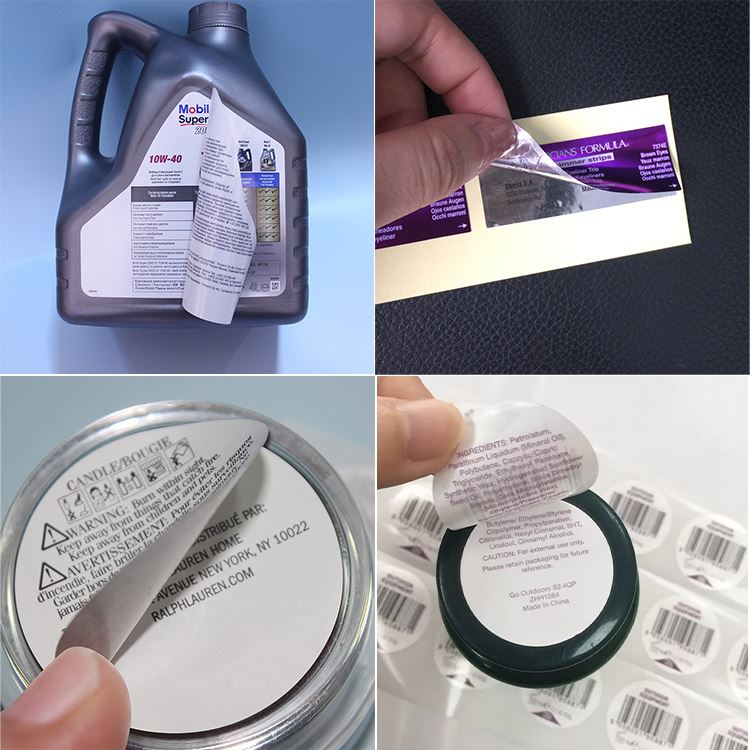 double sided sticker printing