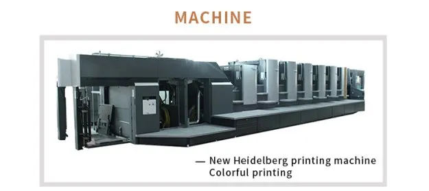 New Heidelberg printing machinecolorful printing